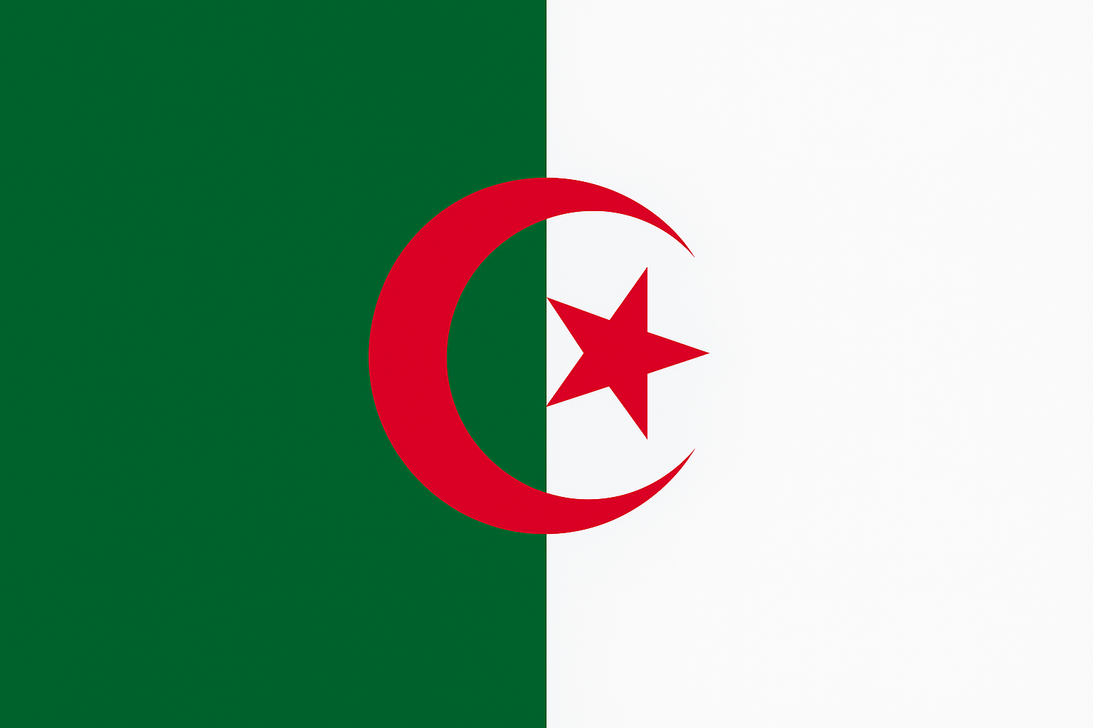 Drapeau Algérien
